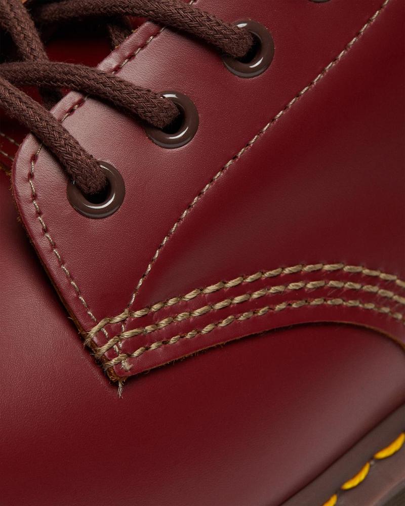 Dr Martens 1460 Vintage Made in England Snørestøvler Dame Rød | DK 212OKI